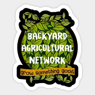 Backyard Agricultural Network Sticker